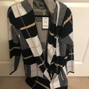 Plaid Cardigan Jacket